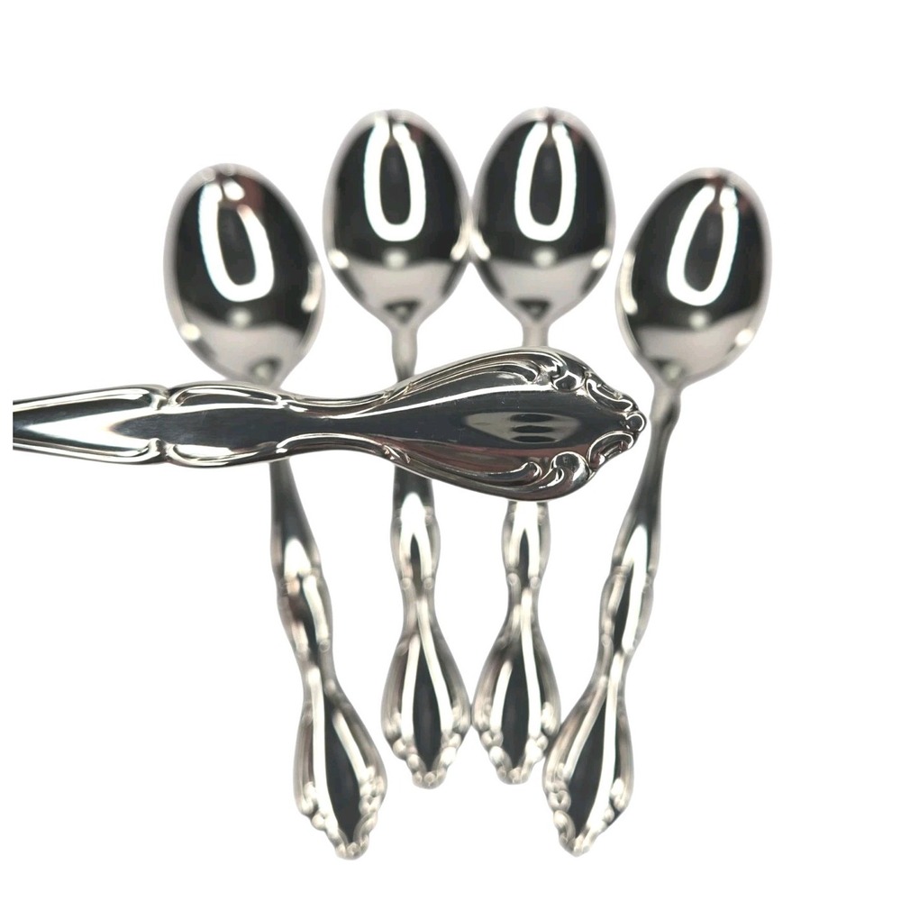 Oneida Community Cantata Stainless Flatware Set Of 4 Tablespoons / Place / Oval